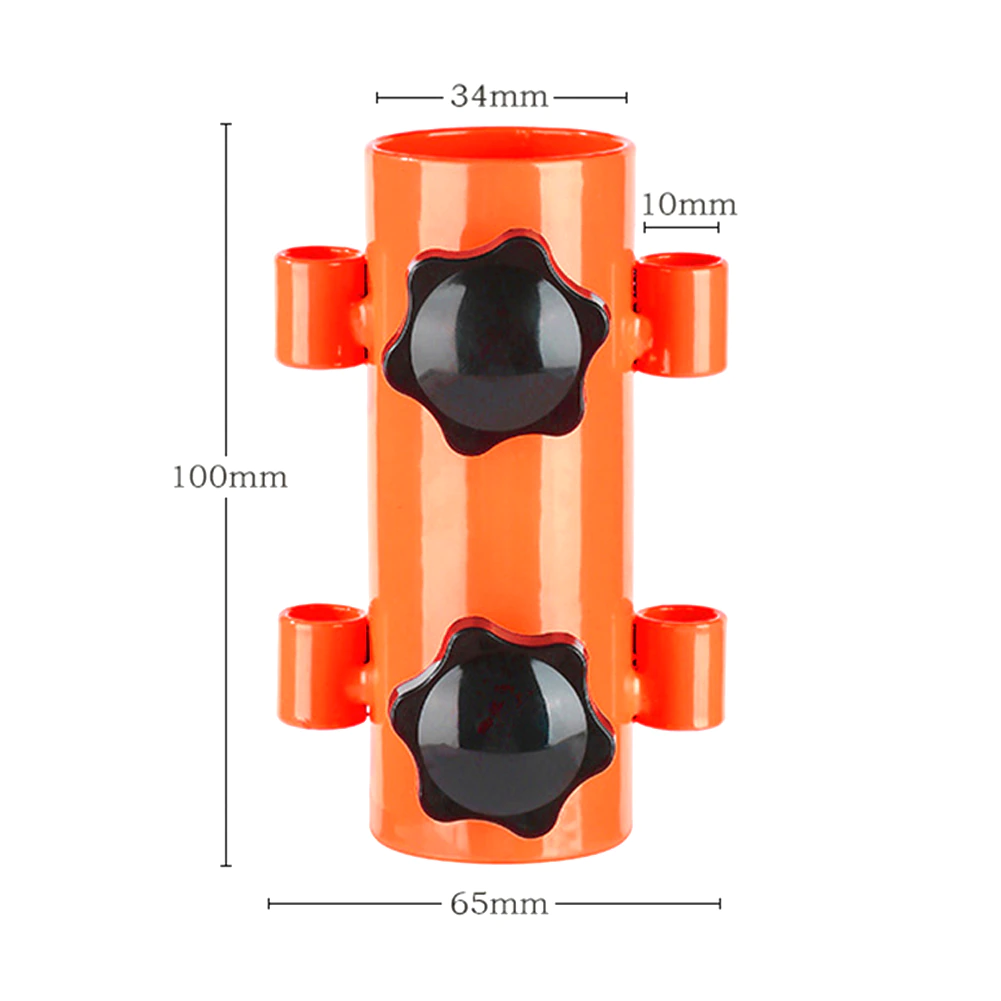 Cheap Goat Tents Outdoor Camping Tent Awning Canopy Pole Fixing Pipe Ground Holder Windproof Fishing Rod Iron Sunshade Pole Ground Holder   